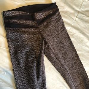 Lululemon Wunder Under Herringbone leggings